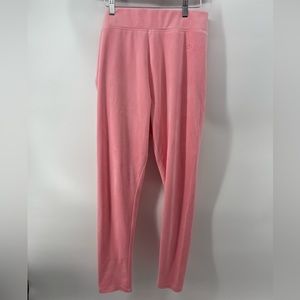 Juicy Couture Baby Pink Velour Leggings Like New XXL